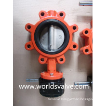 CF8m Lug Type Butterfly Valve